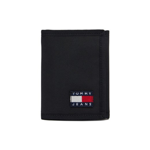 Tommy Jeans Mały Portfel Męski Tjm Ess Daily Nylon Tri Wallet AM0AM13269 Czarny ze sklepu MODIVO w kategorii Portfele męskie - zdjęcie 182729494