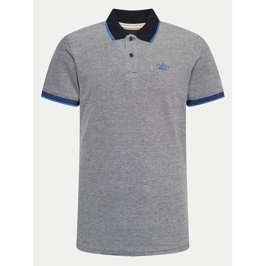 Blend Polo 20716469 Szary Regular Fit ze sklepu MODIVO w kategorii T-shirty męskie - zdjęcie 182729540