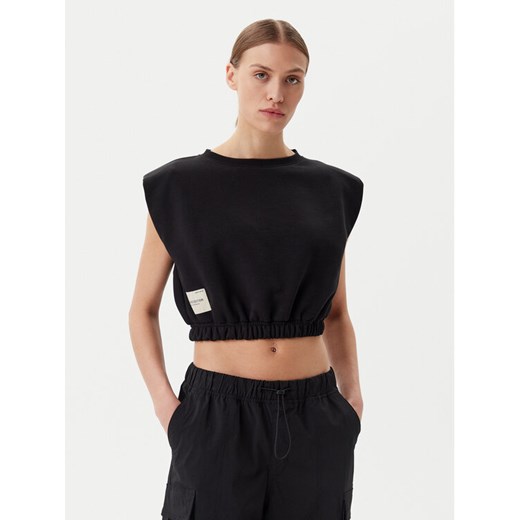 Alpha Industries Top Studio Edition 156031 Czarny Regular Fit ze sklepu MODIVO w kategorii Bluzki damskie - zdjęcie 182729592