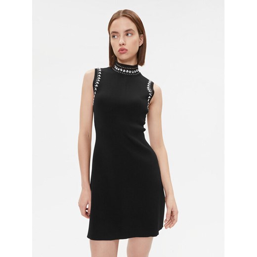 Gaudi Sukienka dzianinowa 321FD13006 Czarny Regular Fit ze sklepu MODIVO w kategorii Sukienki - zdjęcie 182729643