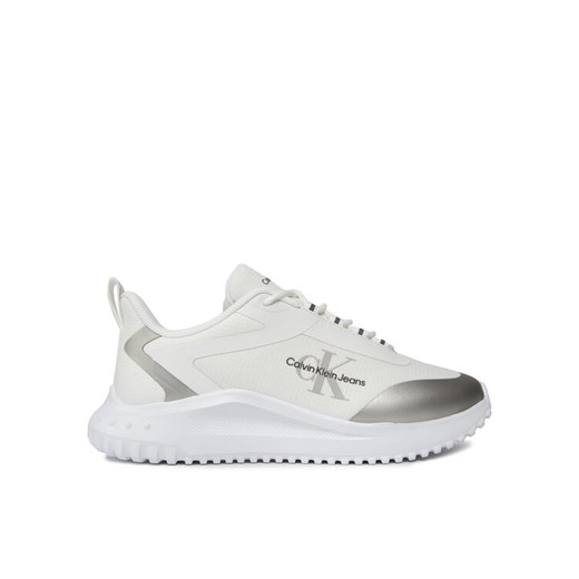 Calvin Klein Jeans Sneakersy YW0YW01442 Biały ze sklepu MODIVO w kategorii Buty sportowe damskie - zdjęcie 182729662