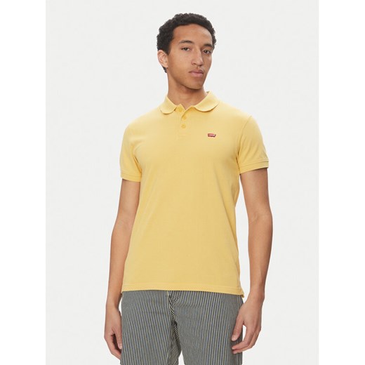 Levi's® Polo 35883-0231 Żółty Regular Fit ze sklepu MODIVO w kategorii T-shirty męskie - zdjęcie 182729663