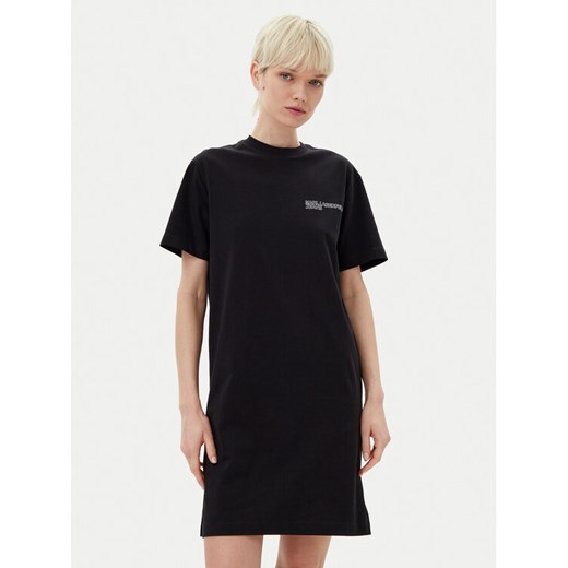 KARL LAGERFELD Sukienka codzienna A2W13036 Czarny Regular Fit ze sklepu MODIVO w kategorii Sukienki - zdjęcie 182729741