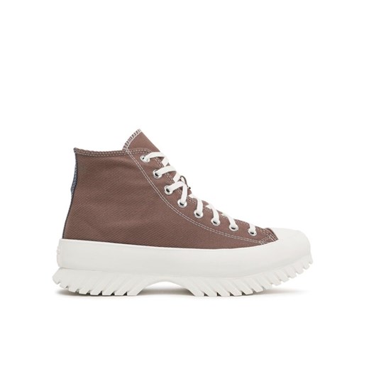 Converse Trampki Chuck Taylor All Star Lugged 2.0 Hi A03808C Brązowy ze sklepu MODIVO w kategorii Trampki męskie - zdjęcie 182729772
