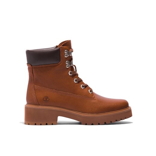 Timberland Botki Carnaby Cool 6In TB0A5YWGF131 Brązowy ze sklepu MODIVO w kategorii Workery damskie - zdjęcie 182729800