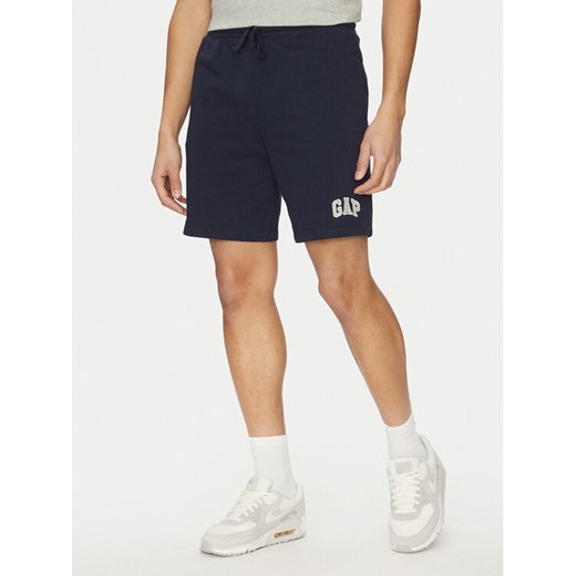 Gap Szorty sportowe 866651-03 Granatowy Regular Fit ze sklepu MODIVO w kategorii Spodenki męskie - zdjęcie 182729823