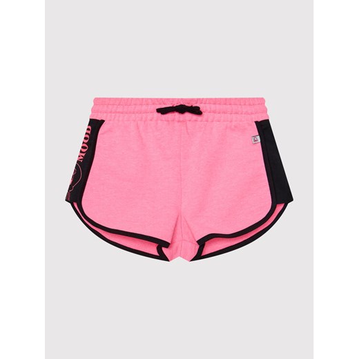 United Colors Of Benetton Szorty sportowe LOONEY TUNES 3BT0C900T Różowy Regular Fit ze sklepu MODIVO w kategorii Spodenki dziewczęce - zdjęcie 182729852