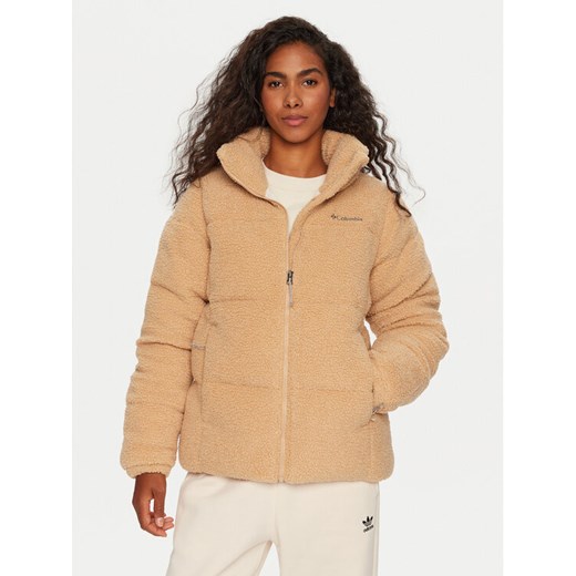 Columbia Kurtka zimowa Puffect™ Sherpa 2089231 Beżowy Regular Fit ze sklepu MODIVO w kategorii Kurtki damskie - zdjęcie 182729914