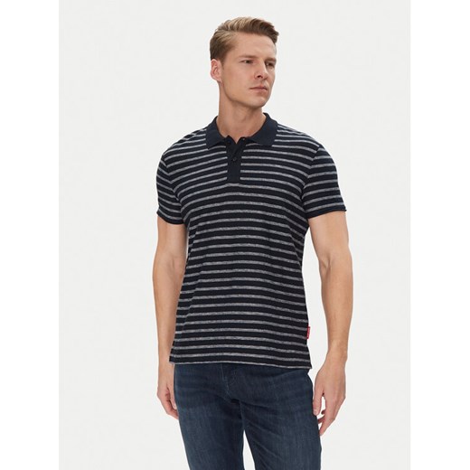 JOOP! Jeans Polo 15 JJJ-51Alaron 30045759 Granatowy Modern Fit ze sklepu MODIVO w kategorii T-shirty męskie - zdjęcie 182729924