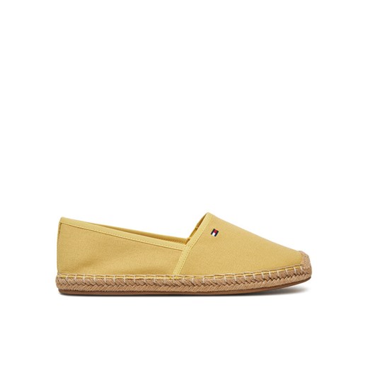 Tommy Hilfiger Espadryle Flag Canvas Espadrille FW0FW08541 Żółty ze sklepu MODIVO w kategorii Espadryle damskie - zdjęcie 182729940