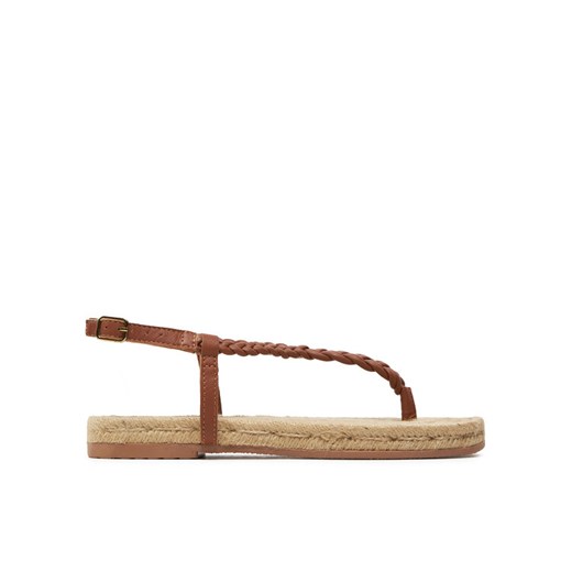 Manebi Espadryle Sandals P 8.8 Y0 Brązowy ze sklepu MODIVO w kategorii Sandały damskie - zdjęcie 182729952