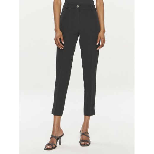 Maryley Spodnie materiałowe 24EB52Z/M23/43NE Czarny Regular Fit ze sklepu MODIVO w kategorii Spodnie damskie - zdjęcie 182729972