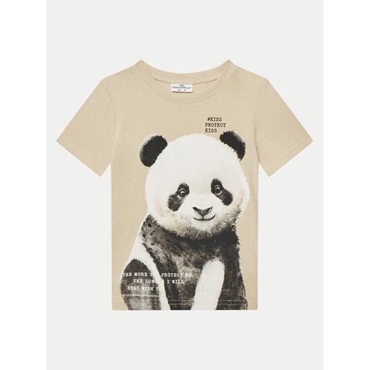 Coccodrillo T-Shirt WC5143202VUA Beżowy Regular Fit ze sklepu MODIVO w kategorii T-shirty chłopięce - zdjęcie 182730002