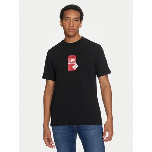 Hugo T-Shirt Ditroso 50516738 Czarny Relaxed Fit ze sklepu MODIVO w kategorii T-shirty męskie - zdjęcie 182730024