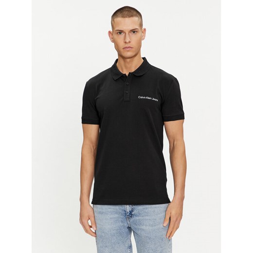 Calvin Klein Jeans Polo Institutional J30J325495 Czarny Regular Fit XL MODIVO