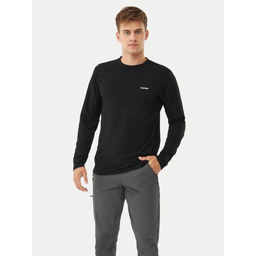 Viking Longsleeve 500/25/9322 Czarny Regular Fit ze sklepu MODIVO w kategorii T-shirty męskie - zdjęcie 182730092