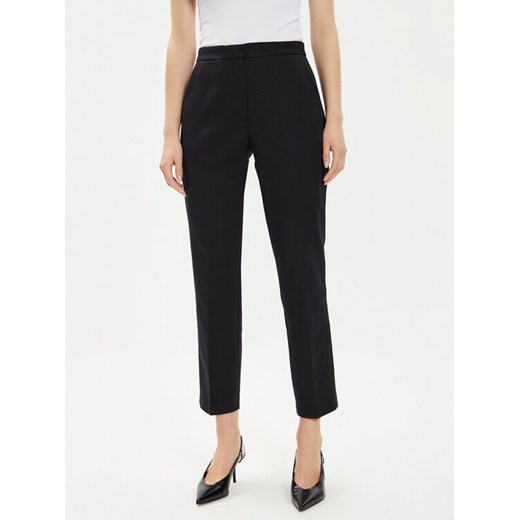 Calvin Klein Chinosy K20K206885 Czarny Slim Fit ze sklepu MODIVO w kategorii Spodnie damskie - zdjęcie 182730151