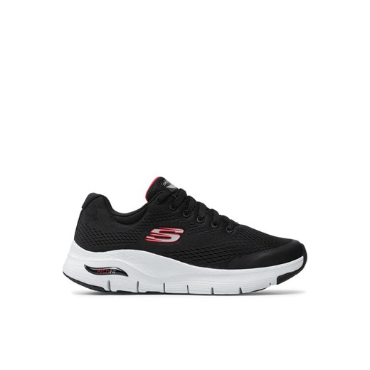 Skechers Sneakersy Arch Fit 232040/BKRD Czarny ze sklepu MODIVO w kategorii Buty sportowe męskie - zdjęcie 182730220