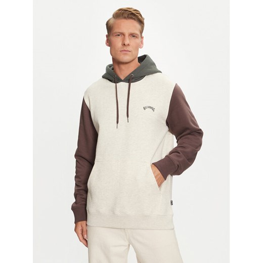 Billabong Bluza Arch Block Po EBYFT00126 Szary Regular Fit ze sklepu MODIVO w kategorii Bluzy męskie - zdjęcie 182730243