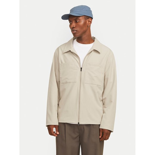 Jack&Jones Kurtka przejściowa Perfect 12270677 Beżowy Regular Fit ze sklepu MODIVO w kategorii Kurtki męskie - zdjęcie 182730244