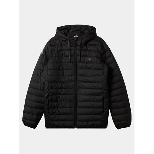 Quiksilver Kurtka przejściowa Scaly Hood Jckt EQYJK04008 Czarny Regular Fit ze sklepu MODIVO w kategorii Kurtki męskie - zdjęcie 182730253