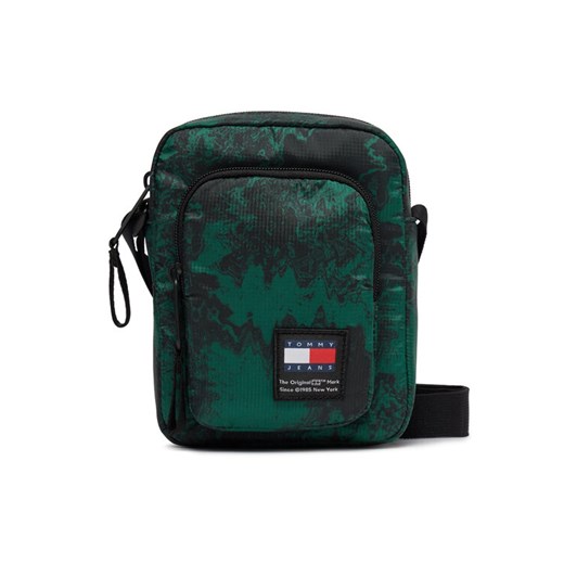 Tommy Jeans Saszetka Tjm Boyhood Print Reporter AM0AM12266 Zielony ze sklepu MODIVO w kategorii Torby męskie - zdjęcie 182730274