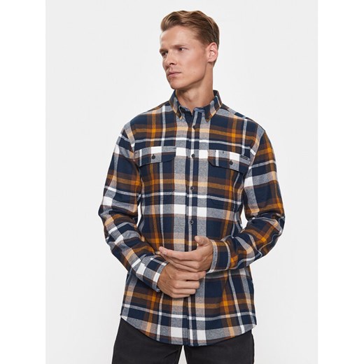 Lindbergh Koszula 30-220198 Brązowy Relaxed Fit ze sklepu MODIVO w kategorii Koszule męskie - zdjęcie 182730290