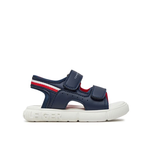 Tommy Hilfiger Sandały T1B2-33423-1591 S Niebieski ze sklepu MODIVO w kategorii Sandały dziecięce - zdjęcie 182730343