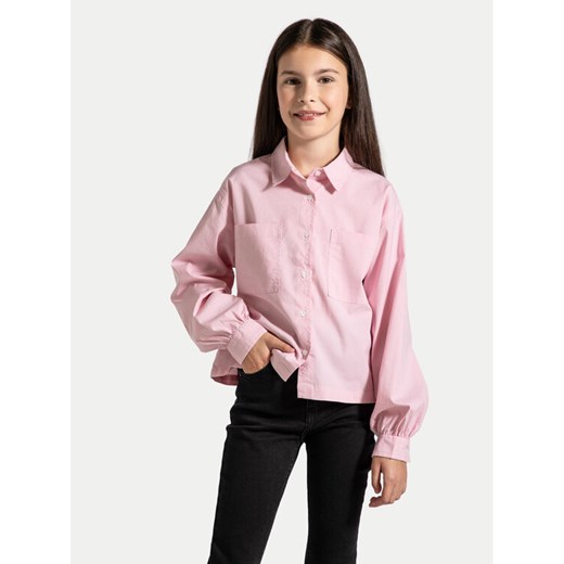 Coccodrillo Koszula ZC4140101CGJ Różowy Regular Fit ze sklepu MODIVO w kategorii Koszule dziewczęce - zdjęcie 182730390