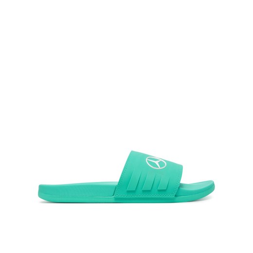 adidas Klapki Mercedes - AMG Petronas Formula One Team adilette JR1071 Turkusowy ze sklepu MODIVO w kategorii Klapki męskie - zdjęcie 182730401