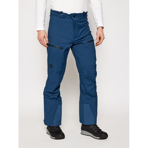 The North Face Spodnie narciarskie Freethinker NF0A3M26 Granatowy Regular Fit ze sklepu MODIVO w kategorii Spodnie męskie - zdjęcie 182730443