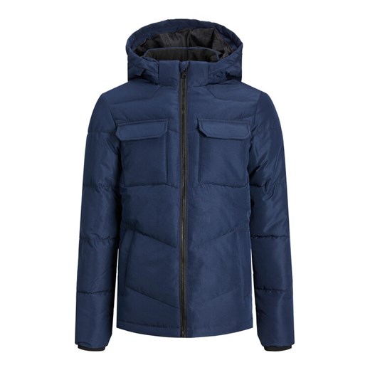 Jack&Jones Junior Kurtka zimowa 12236556 Granatowy Regular Fit ze sklepu MODIVO w kategorii Kurtki chłopięce - zdjęcie 182730444