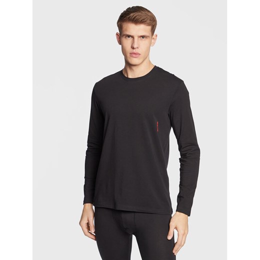 Hugo Longsleeve 50485298 Czarny Regular Fit ze sklepu MODIVO w kategorii T-shirty męskie - zdjęcie 182730484