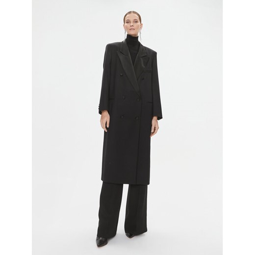 Boss Płaszcz przejściowy Caleco 50504515 Czarny Regular Fit ze sklepu MODIVO w kategorii Płaszcze damskie - zdjęcie 182730493