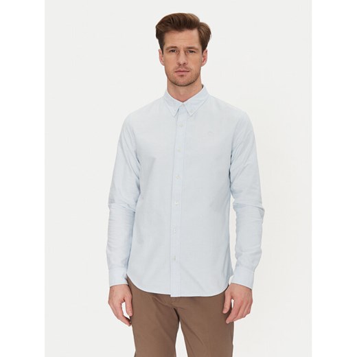 Timberland Koszula TB0A6GPN Błękitny Slim Fit ze sklepu MODIVO w kategorii Koszule męskie - zdjęcie 182730623