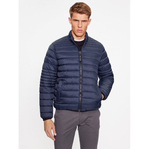 Pepe Jeans Kurtka zimowa Balle PM402864 Granatowy Regular Fit ze sklepu MODIVO w kategorii Kurtki męskie - zdjęcie 182730734