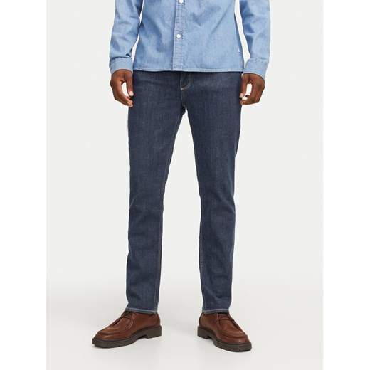 Jack&Jones Jeansy Clark 12261707 Granatowy Regular Fit ze sklepu MODIVO w kategorii Jeansy męskie - zdjęcie 182730751