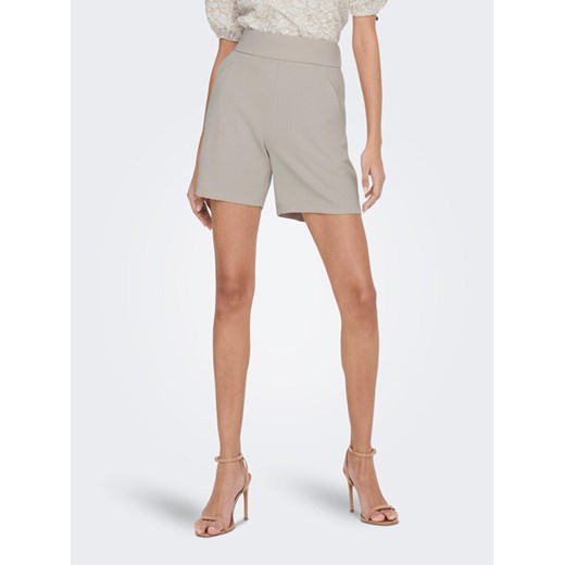 JDY Szorty materiałowe Louisville 15289586 Szary Loose Fit ze sklepu MODIVO w kategorii Szorty - zdjęcie 182730782