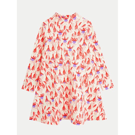 Mini Rodini Sukienka codzienna Fuchsia 2475010842 Kolorowy Regular Fit ze sklepu MODIVO w kategorii Sukienki dziewczęce - zdjęcie 182730834
