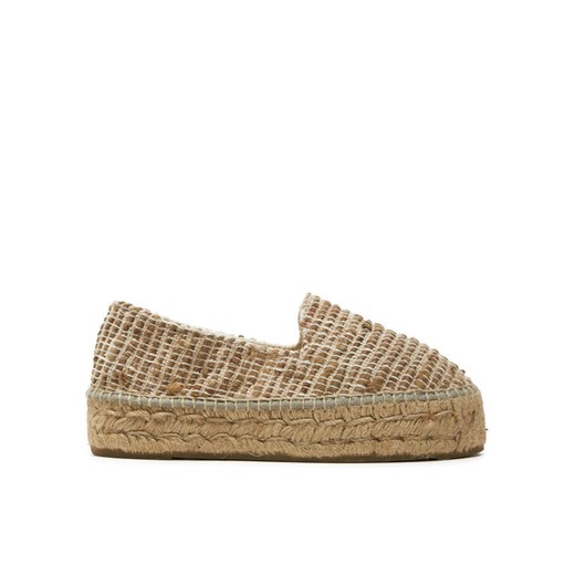 Manebi Espadryle Yucatan Double Sole Espadrilles G 1.2 D0 Beżowy ze sklepu MODIVO w kategorii Espadryle damskie - zdjęcie 182730870