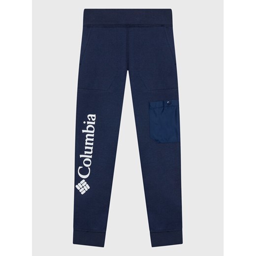 Columbia Spodnie dresowe Trek™ 1989811 Granatowy Regular Fit ze sklepu MODIVO w kategorii Spodnie chłopięce - zdjęcie 182730881