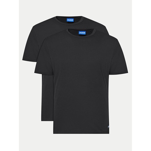 Hugo Komplet 2 t-shirtów Naolo 50522383 Czarny Regular Fit ze sklepu MODIVO w kategorii T-shirty męskie - zdjęcie 182730884