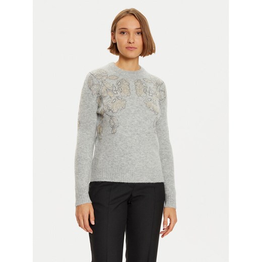 Marciano Guess Sweter 4BGR44 5786Z Szary Regular Fit ze sklepu MODIVO w kategorii Swetry damskie - zdjęcie 182730961