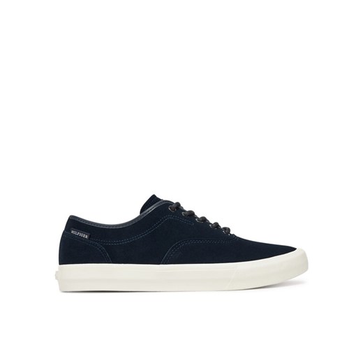 Tommy Hilfiger Tenisówki Hi Vulc Low Oxford Suede FM0FM05401 Granatowy ze sklepu MODIVO w kategorii Trampki męskie - zdjęcie 182731003
