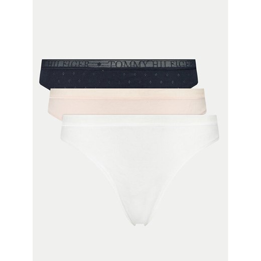 Tommy Hilfiger Komplet 3 par fig klasycznych UW0UW05284 Kolorowy ze sklepu MODIVO w kategorii Majtki damskie - zdjęcie 182731143