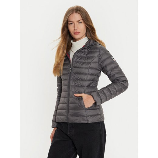 Jott Kurtka puchowa Cloe P000WDOW01 Szary Slim Fit ze sklepu MODIVO w kategorii Kurtki damskie - zdjęcie 182731163