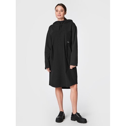 G-Star Raw Sukienka codzienna Anorak D22368-D165-D301 Czarny Regular Fit ze sklepu MODIVO w kategorii Sukienki - zdjęcie 182731194