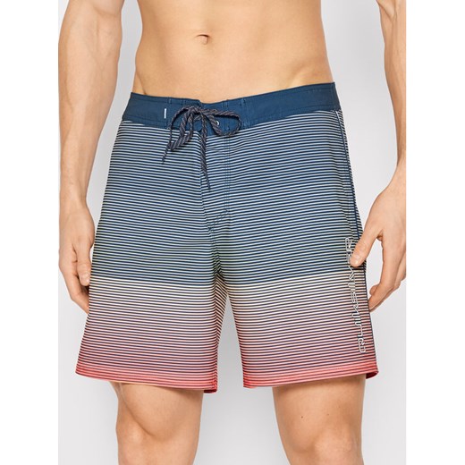 Quiksilver Szorty kąpielowe Surfsilk Massive 17\ EQYBS04660 Granatowy Regular Fit ze sklepu MODIVO w kategorii Kąpielówki - zdjęcie 182731201