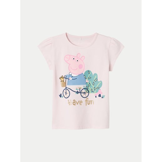 NAME IT T-Shirt PEPPA PIG 13231832 Różowy Regular Fit ze sklepu MODIVO w kategorii Bluzki dziewczęce - zdjęcie 182731210