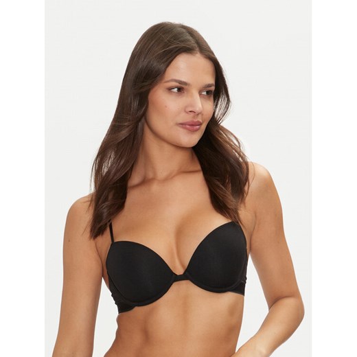 Calvin Klein Underwear Biustonosz z fiszbiną 000QF7948E Czarny ze sklepu MODIVO w kategorii Biustonosze - zdjęcie 182731221